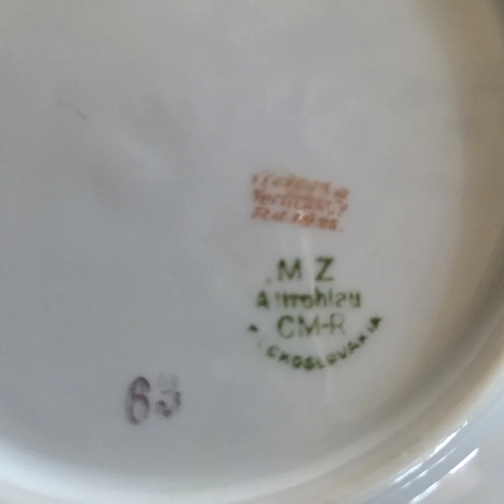 Pair Of Moritz Zdekauer In Altrohlau Czechoslavakia 